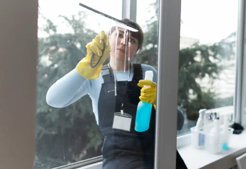 Nettoyage de vitres intérieures et extérieures à Mairé